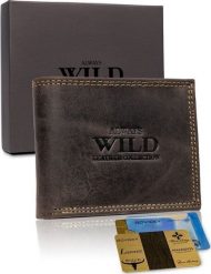 Always Wild Skórzany portfel dla mężczyzny Always Wild RFID Nie dotyczy. Portfele męskie Always Wild, bez wzorów. Za 96.19 zł.