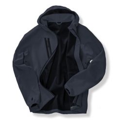 Kurtka z kapturem 3-warstwowa softshell Result. Niebieskie kurtki męskie RESULT, xs, bez wzorów, z materiału, eleganckie, z kapturem. Za 259.00 zł.