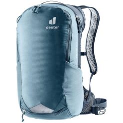 Plecak na rower Deuter Race Air 14+3 - atlantic/ink. Niebieskie plecaki damskie Deuter, bez wzorów, sportowe. Za 440.99 zł.