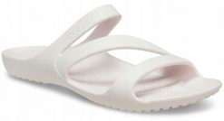 Klapki Dla Dorosłych Crocs Kadee II. Brązowe klapki męskie Crocs, bez wzorów, z materiału, bez zapięcia. Za 119.99 zł.