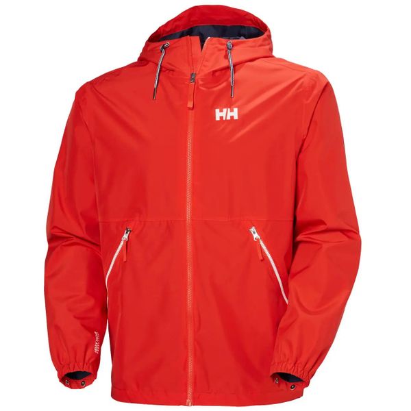 Kurtka wodoodporna Helly Hansen Sandoy. Czerwone kurtki męskie Helly Hansen, na lato, l, bez wzorów, z materiału, eleganckie, z kapturem. Za 518.00 zł.