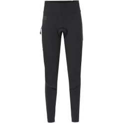 Legginsy damskie VAUDE Kuro Warm Hybrid. Czarne legginsy sportowe damskie Vaude, s, bez wzorów, z elastanu, do biegania. Za 747.10 zł.