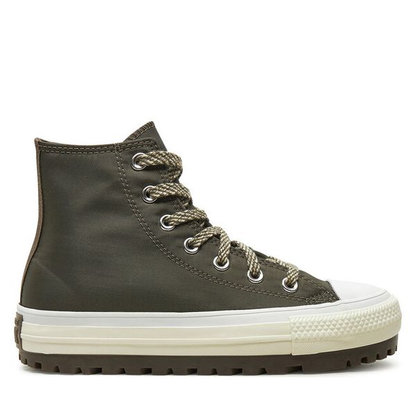 Trampki Converse. Czerwone trampki męskie Converse, bez wzorów, retro, bez zapięcia. Za 309.99 zł.