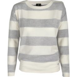 Sweter BOGNER LEAH. Białe swetry nierozpinane damskie Bogner, bez wzorów, z kaszmiru, wakacyjne, bez kołnierzyka, bez ramiączek. W wyprzedaży za 1,075.00 zł.