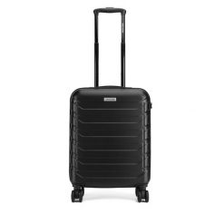 Walizka kabinowa GINO ROSSI. Czarne walizki damskie Gino Rossi, bez wzorów. Za 259.99 zł.