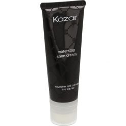 Krem do obuwia KAZAR - Waterstop Shoe Cream 9998-8083-TU-00 Black. Czarne piżamy męskie Kazar, bez wzorów, ze skóry, bez kołnierzyka, bez ramiączek. Za 19.00 zł.
