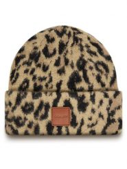 Coach Czapka CCL50 Beżowy. Brązowe czapki damskie Coach, na zimę, bez wzorów, z nylonu. Za 329.99 zł.