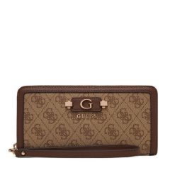 Portfel Guess. Brązowe portfele damskie Guess. Za 264.99 zł.