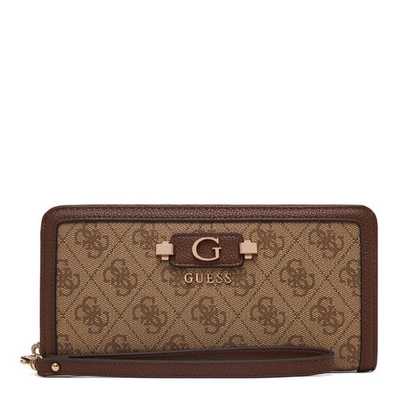 Portfel Guess. Brązowe portfele damskie Guess. Za 250.99 zł.