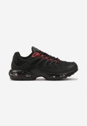 Czarno-Czerwone Buty Sportowe Sneakersy z Geometrycznym Wzorem Fenirila. Czarne buty sportowe męskie Born2be, bez wzorów, z jeansu, bez zapięcia. Za 99.99 zł.