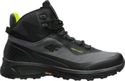 Buty trekkingowe męskie 4f Ice Cracker czarne r. 41. Czarne trekkingi męskie 4F, bez zapięcia. Za 388.64 zł.
