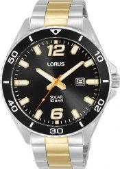Zegarek Lorus Zegarek męski Lorus RX363AX9 srebrny. Szare zegarki męskie Lorus, bez wzorów, srebrne. Za 439.00 zł.