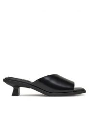 Tommy Jeans Klapki The Noho Mule EN0EN02799 Czarny. Czarne klapki damskie Tommy Jeans, bez wzorów, z jeansu, bez obcasa, bez zapięcia. Za 379.99 zł.