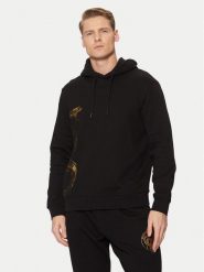 Armani Exchange Bluza XM000217 AF10830 UC001 Czarny Regular Fit. Czarne bluzy męskie Armani Exchange, l, bez wzorów, z bawełny, bez ramiączek, bez kaptura. Za 379.99 zł.
