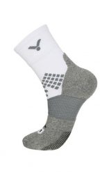 Skarpety sportowe VICTOR SK1010A. Białe skarpety męskie Victor, bez wzorów, z materiału. Za 47.99 zł.