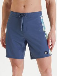 Quiksilver Szorty kąpielowe Surfsilk Arch 18" EQYBS04867 Niebieski Regular Fit. Niebieskie kąpielówki męskie Quiksilver, bez wzorów, z syntetyku. Za 299.99 zł.