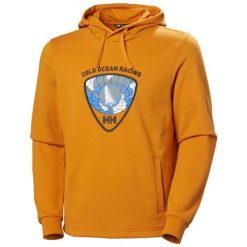 Bluza z kapturem Helly Hansen Arctic Ocean 2.0. Żółte bluzy męskie Helly Hansen, m, bez wzorów, bez ramiączek, z kapturem. Za 468.00 zł.