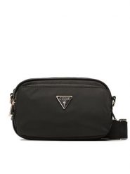 Guess Torebka Gemma (EYG) HWEYG8 39572 Czarny. Czarne listonoszki damskie Guess, z aplikacjami, z materiału, bez dodatków. Za 390.99 zł.