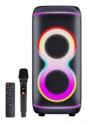 Denver BPS-370 Głośnik imprezowy Czarny 100 W. Czarne głośniki przenośne Denver. Za 1,234.99 zł.