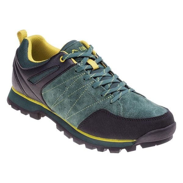 Męskie Skórzane Buty Turystyczne Namal. Szare buty zimowe męskie ELBRUS, bez wzorów, bez obcasa, bez zapięcia. Za 306.99 zł.