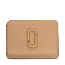 Portfel Marc Jacobs. Brązowe portfele damskie Marc Jacobs. Za 639.99 zł.