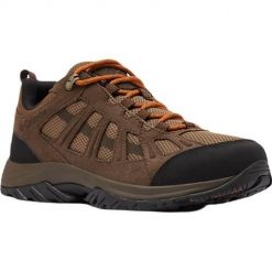 Buty trekkingowe męskie Columbia Redmond Iii. Brązowe trekkingi męskie Columbia, z materiału, bez zapięcia. Za 299.99 zł.