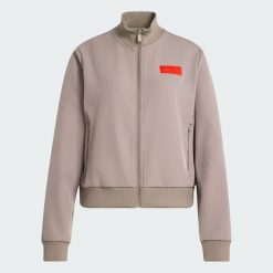 BLUZA DRESOWA AUDI REVOLUT F1 TEAM ELEVATED. Brązowe bluzy damskie Adidas, l, bez wzorów, z dresówki, klasyczne, bez ramiączek, bez kaptura. Za 529.00 zł.