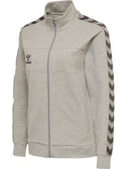 Bluza damska Hummel zip Lmove Classic. Szare bluzy damskie Hummel, m, bez wzorów, z bawełny, klasyczne, bez ramiączek, bez kaptura. Za 183.50 zł.