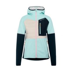 Damska kurtka turystyczna Kari Traa Nia. Niebieskie kurtki sportowe damskie Kari Traa, bez wzorów, bez ramiączek, bez kaptura, trekkingowe. Za 686.50 zł.