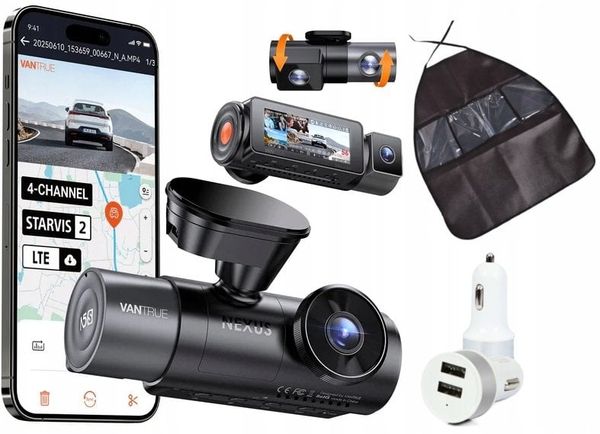 Wideorejestrator Vantrue Wideorejestrator N5 S. Wideorejestratory VANTRUE. Za 2,190.37 zł.