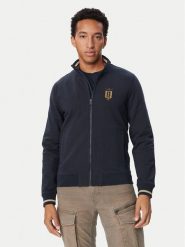 Aeronautica Militare Bluza 262FE2089UF00662 Granatowy Regular Fit. Niebieskie bluzy męskie Aeronautica Militare, m, bez wzorów, z bawełny, bez ramiączek, bez kaptura. Za 664.99 zł.