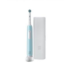 Oral-B Pro Series 1 Szczoteczka elektryczna z etui podróżnym, karaibski niebieski. Niebieskie szczoteczki elektryczne BRAUN. Za 230.99 zł.