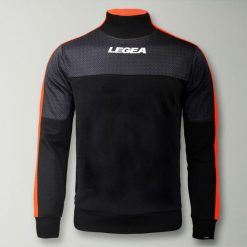 Kurtka Damasco do biegania i treningu czarno-pomarańczowa fluorescencyjna. Brązowe kurtki męskie Legea, m, bez wzorów, z bawełny, bez kaptura. Za 84.00 zł.