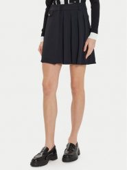 Motivi Spódnica mini 1154Q000956N Czarny Regular Fit. Czarne spódnice damskie Motivi, bez wzorów, z syntetyku, mini. Za 149.99 zł.