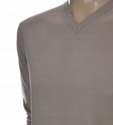 Sweter męski z kaszmiru i wełny merynosów kaszmirowy w szpic 2XL XXL m. 239. Swetry męskie Giovane Ricco, m, bez wzorów, z kaszmiru, bez kołnierzyka, bez ramiączek. Za 211.79 zł.