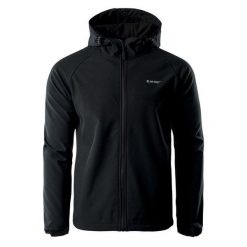 Męska Kurtka Soft Shell Neti II. Czarne kurtki męskie Hi-tec, m, bez wzorów, z softshellu, bez kaptura, trekkingowe. Za 165.99 zł.
