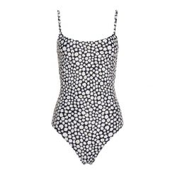 Strój kąpielowy jednoczęściowy damski Hurley Daisy Fields Singlet One Piece. Czarne stroje kąpielowe damskie Hurley, m, bez wzorów. Za 169.99 zł.
