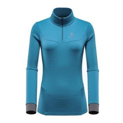 Bluza trekkingowa damska BLACKYAK Carora. Czerwone bluzy damskie BLACK YAK, l, bez wzorów, bez ramiączek, bez kaptura. Za 299.99 zł.