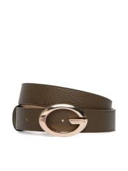 Guess Pasek BW9306 P5430 Khaki. Brązowe paski damskie Guess, z aplikacjami, ze skóry. Za 210.99 zł.