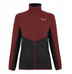 Bluza trekkingowa damska Salewa Paganella Jacket - syrah/black out. Czarne bluzy damskie Salewa, bez wzorów, sportowe, bez ramiączek, bez kaptura. Za 407.89 zł.