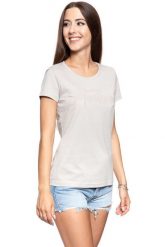 MUSTANG T SHIRT DAMSKI Alexia C Embro Dove 1009060 4025. Szare t-shirty damskie Mustang, s, bez wzorów, bez kołnierzyka, bez ramiączek. W wyprzedaży za 39.99 zł.
