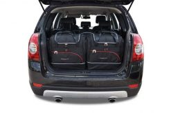 Torby Do Bagażnika Chevrolet Captiva 2006-2010 5Szt Kjust. Czarne torby podróżne damskie KJUST, bez wzorów, z kauczuku. Za 1,512.00 zł.