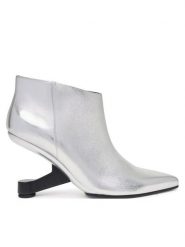 United Nude Botki Eamz Yoyo 1102661403 Srebrny. Szare botki damskie United Nude, bez wzorów, ze skóry, bez obcasa, na słupku, bez zapięcia. Za 1,689.00 zł.