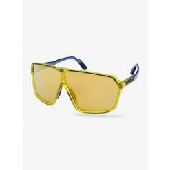 Okulary rowerowe Rudy Project Spinshield - c.blue/apple green/mult yellow. Żółte okulary przeciwsłoneczne damskie Rudy Project. Za 629.99 zł.