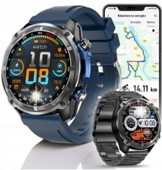 Smartwatch JG Smart Smartwatch Męski - Zegarek Menu PL GPS Amoled Dyktafon Wodoodpony - 860mAh. Zegarki męskie JG Smart, bez wzorów. Za 659.98 zł.