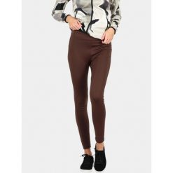 Legginsy damskie Luhta Ikkamo. Brązowe legginsy damskie Luhta, bez wzorów. Za 339.00 zł.