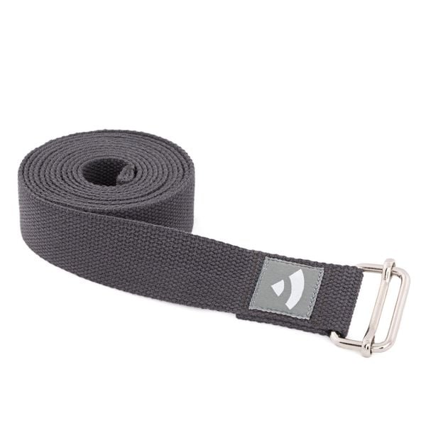 Pasek do jogi Bodhi Asana belt - szary. Brązowe paski damskie BODHI, sportowe. Za 39.99 zł.
