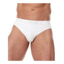 Slipy męskie bawełniane Brubeck COMFORT COTTON. Białe slipki męskie Brubeck, m, bez wzorów, z bawełny. Za 41.99 zł.