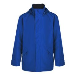 Męska Parka Europa. Czarne parki męskie ROLY, m, bez wzorów, sportowe, bez kołnierzyka, bez kaptura. Za 193.99 zł.