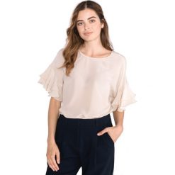TWINSET Bluzka Biały. Białe bluzki damskie Twinset, xs, bez wzorów, z jedwabiu, bez kołnierzyka, bez ramiączek. Za 504.95 zł.